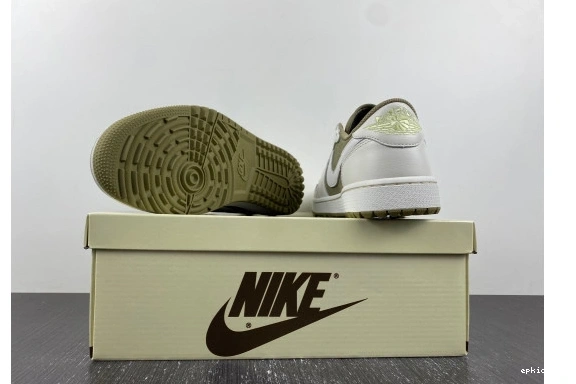 Rep EP Travis Neutral Low 1 Golf Jordan Scott Retro Olive FZ3124-200 0519